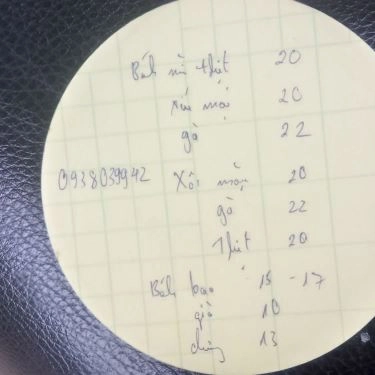 Tổng hợp- Quán Ăn Ngọc Châu - Bánh Mì Thịt Nguội