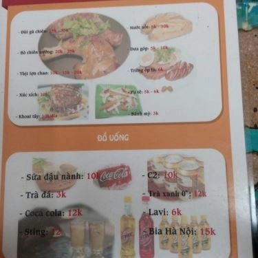 Thực đơn- Quán Ăn Bánh Mì Tuấn Mai