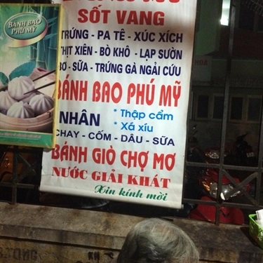 Thực đơn- Quán Ăn Bánh Mì Ông Già - Ngõ Tự Do