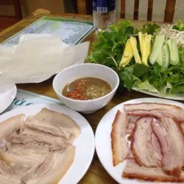 Món ăn- Quán Ăn Duyên Quán - Bánh Tráng Cuốn Thịt Heo