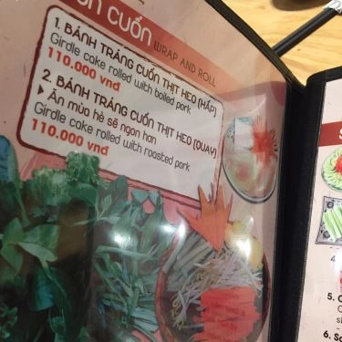 Tổng hợp- Quán Ăn Bánh Tráng Thịt Heo Phú Cường - Hồ Gươm Plaza