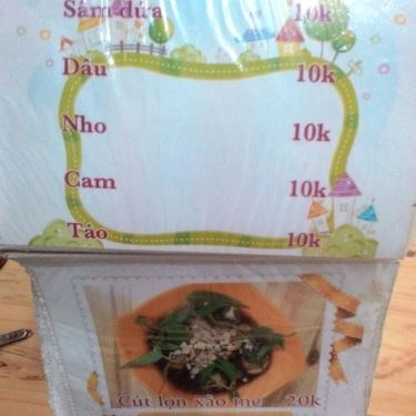 Thực đơn- Quán Ăn Bánh Tráng Trộn Tina Trần - 33 Chùa Láng