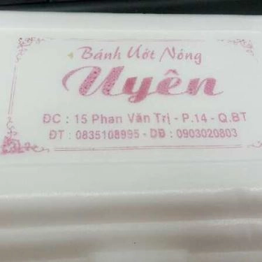 Tổng hợp- Quán Ăn Bánh Ướt Nóng Uyên - Phan Văn Trị