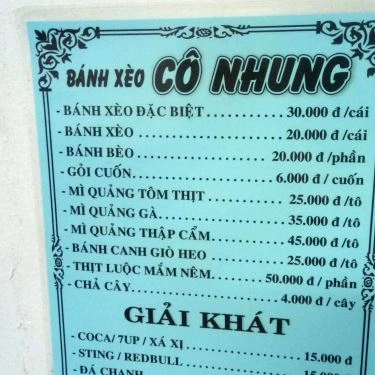 Tổng hợp- Quán Ăn Cô Dung - Bánh Bèo, Bánh Xèo & Mì Quảng