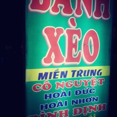 Thực đơn- Quán Ăn Bánh Xèo Cô Nguyệt