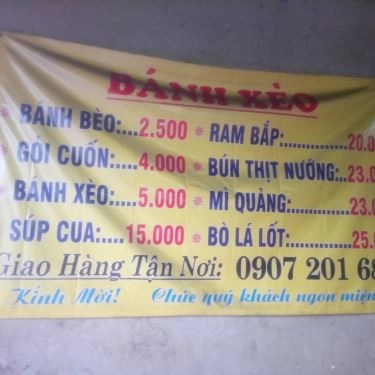 Tổng hợp- Quán Ăn Lệ Huyền 76 - Quán Bánh Xèo