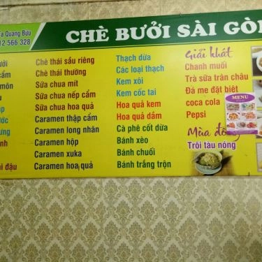 Thực đơn- Quán Ăn Bánh Xèo Nam Bộ - Tạ Quang Bửu