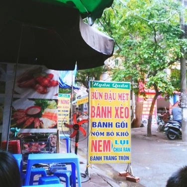 Thực đơn- Quán Ăn Bánh Xèo - Nghĩa Tân