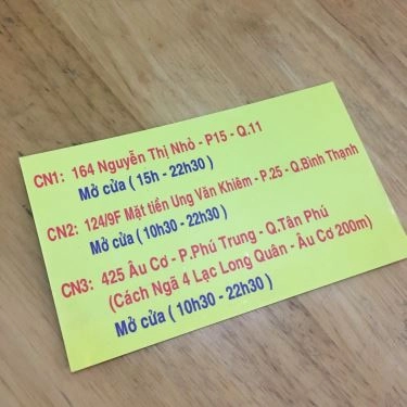 Tổng hợp- Quán Ăn Bánh Xèo Tôm Nhảy Thanh Diệu - Âu Cơ