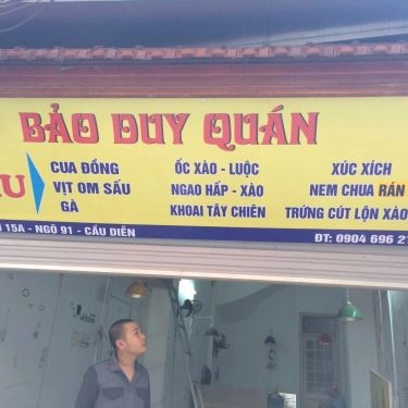 Thực đơn- Quán Ăn Bảo Duy - Lẩu & Đồ Ăn Vặt