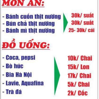 Tổng hợp- Quán Ăn Bảo Lâm - Bánh Cuốn Thịt Nướng
