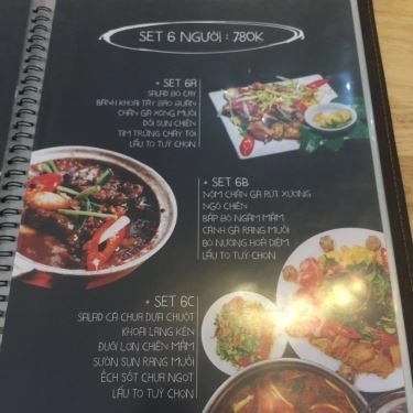 Thực đơn- Quán Ăn Bao Quán - Ẩm Thực Việt
