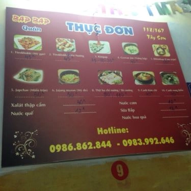 Tổng hợp- Quán Ăn BapBap Quán - Đồ Ăn Hàn Quốc