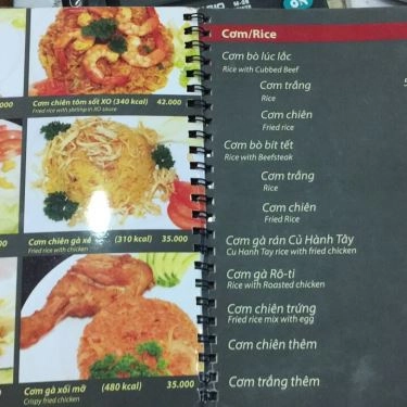 Thực đơn- Quán Ăn Củ Hành Tây - Bò Beefsteak