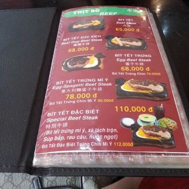 Tổng hợp- Quán Ăn Beefsteak Lục Nguyên - Trần Hưng Đạo
