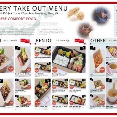 Thực đơn- Bento Factory - Nhà Hàng Nhật