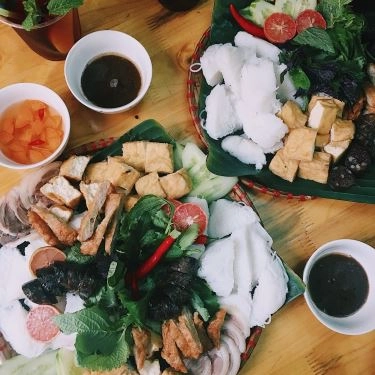 Món ăn- Quán Ăn Bếp Nhà Nấm - Bún Đậu Mẹt