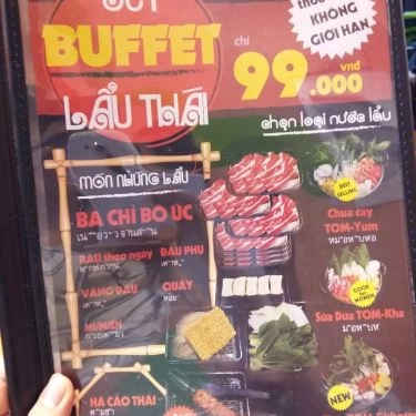 Thực đơn- Quán Ăn Bếp Thái Sawadee