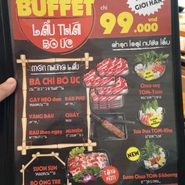 Thực đơn- Quán Ăn Bếp Thái Sawadee