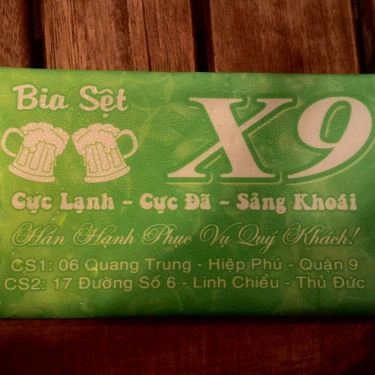 Tổng hợp- Quán Ăn Bia Sệt X9 - Đường Số 6