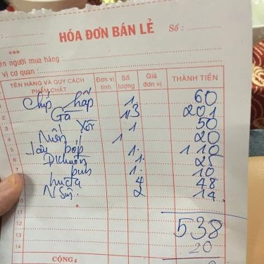 Thực đơn- Quán Ăn Bình Bến Bờ - Ẩm Thực 3 Miền