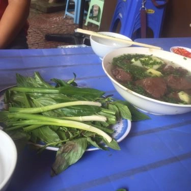 Món ăn- Quán Ăn Bình Râu - Lòng Lợn Tiết Canh