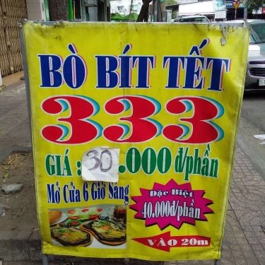 Tổng hợp- Quán Ăn Bò Bít Tết 333