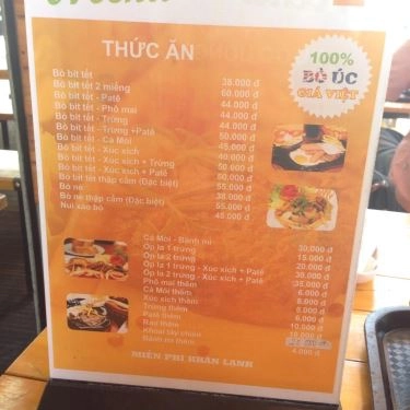 Thực đơn- Quán Ăn Bò Bít Tết F2