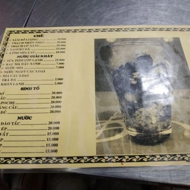 Thực đơn- Quán Ăn Bò Bit Tết Hoàng Yến