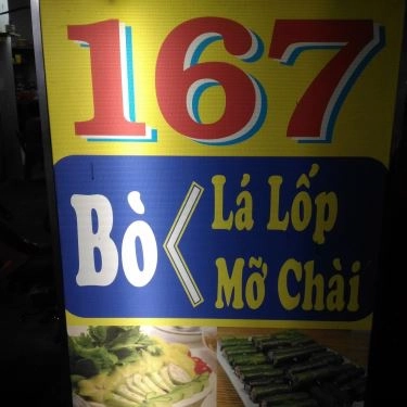 Tổng hợp- Quán Ăn Quán 167 - Bò Lá Lốp & Mỡ Chài