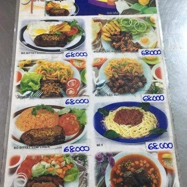 Thực đơn- Quán Ăn Opla Inox - Châu Văn Liêm