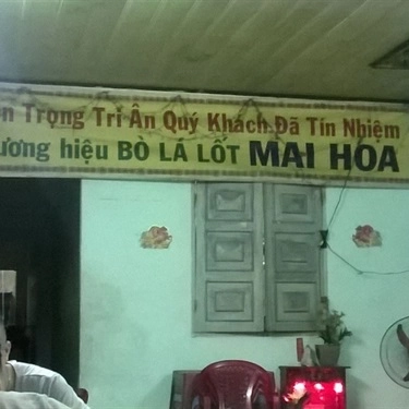 Không gian- Quán Ăn Bò Lá Lốt, Bò Mỡ Chài - Mai Hoa