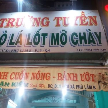 Tổng hợp- Quán Ăn Trường Tuyền - Bò Lá Lốt Mỡ Chày