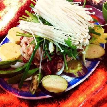Món ăn- Quán Ăn Bò Nầm Nướng, Lẩu Riêu Cua Sườn Sụn - Tạ Quang Bửu
