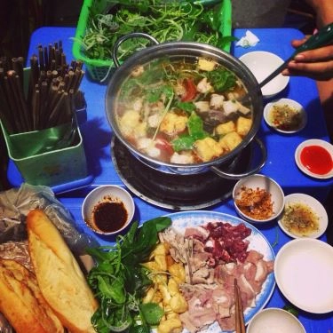 Món ăn- Quán Ăn Bò Nầm Nướng, Lẩu Riêu Cua Sườn Sụn - Tạ Quang Bửu
