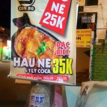 Thực đơn- Quán Ăn 3 Con Bò - Bò Né