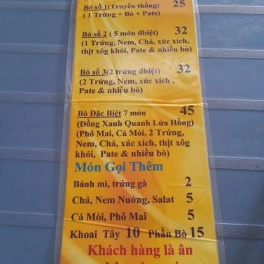 Thực đơn- Quán Ăn Bò Né 3 Ngon - Bò Quanh Lửa Hồng - Hòa Bình