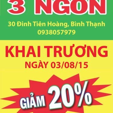 Tổng hợp- Quán Ăn Bò Né 3 Ngon - Bò Quanh Lửa Hồng - Đinh Tiên Hoàng