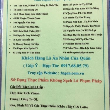 Tổng hợp- Quán Ăn Bò Né 3 Ngon - 196 Tên Lửa