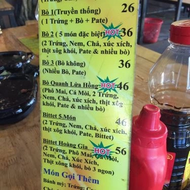 Thực đơn- Quán Ăn Bò Né 3 Ngon - Bò Quanh Lửa Hồng - Ung Văn Khiêm