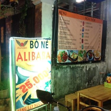Thực đơn- Quán Ăn Bò Né Alibaba