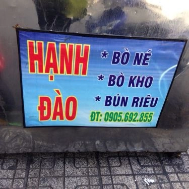 Thực đơn- Quán Ăn Bò Né Hạnh Đào - Lê Đại Hành