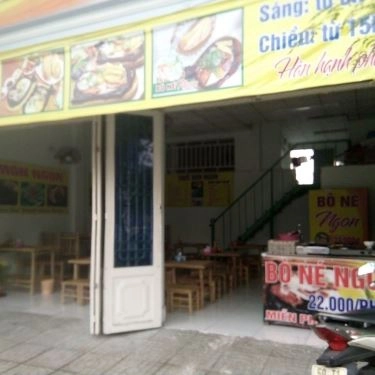 Không gian- Quán Ăn Bò Né Ngon