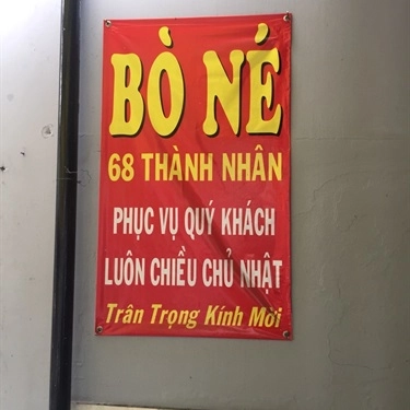Tổng hợp- Quán Ăn Bò Né Thành Nhân