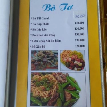 Thực đơn- Quán Ăn Bò Tơ & Gà Ta Củ Chi 69