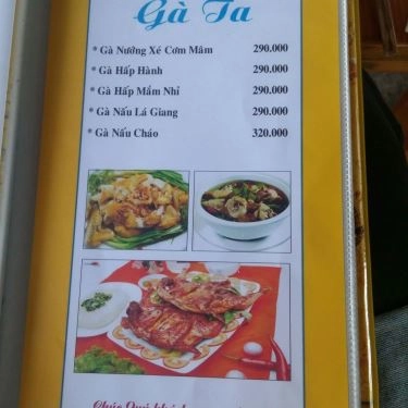 Thực đơn- Quán Ăn Bò Tơ & Gà Ta Củ Chi 69