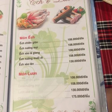 Thực đơn- Quán Ăn Bò Tơ Hồng Đào 2