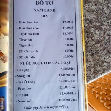 Tổng hợp- Quán Ăn Bò Tơ Năm Sánh
