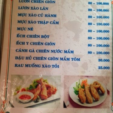 Thực đơn- Quán Ăn Bò Tơ Vĩnh Xuân