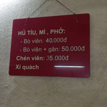 Tổng hợp- Quán Ăn Bò Viên - Lý Chính Thắng